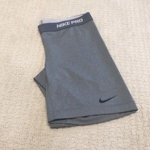 Nike pro compression shorts
